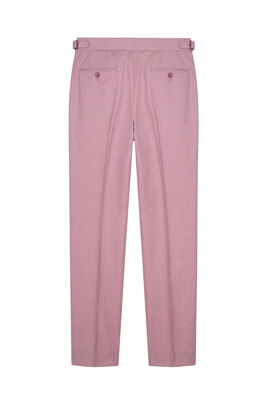 Double pleats Wide-fit fresco wool trousers - MONTEZEMOLO