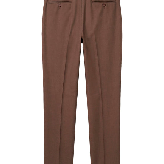 Double pleats Wide-fit fresco wool trousers - MONTEZEMOLO