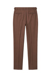 Double pleats Wide-fit fresco wool trousers - MONTEZEMOLO