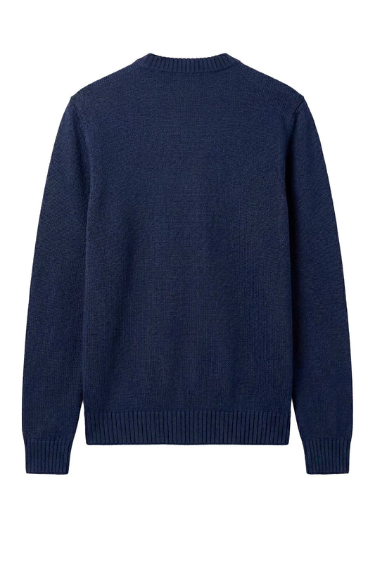 Organic cotton crewneck sweater