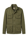 Stretch cotton field jacket