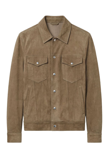 Trucker Suede Jacket