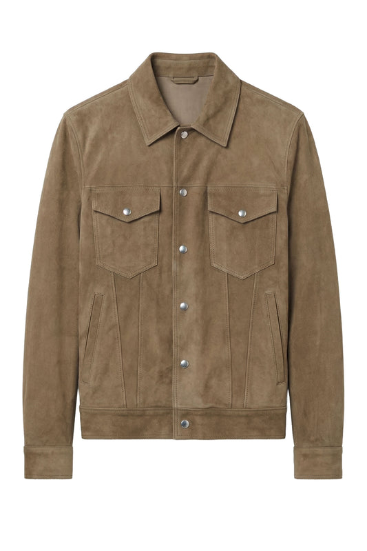 Trucker Suede Jacket