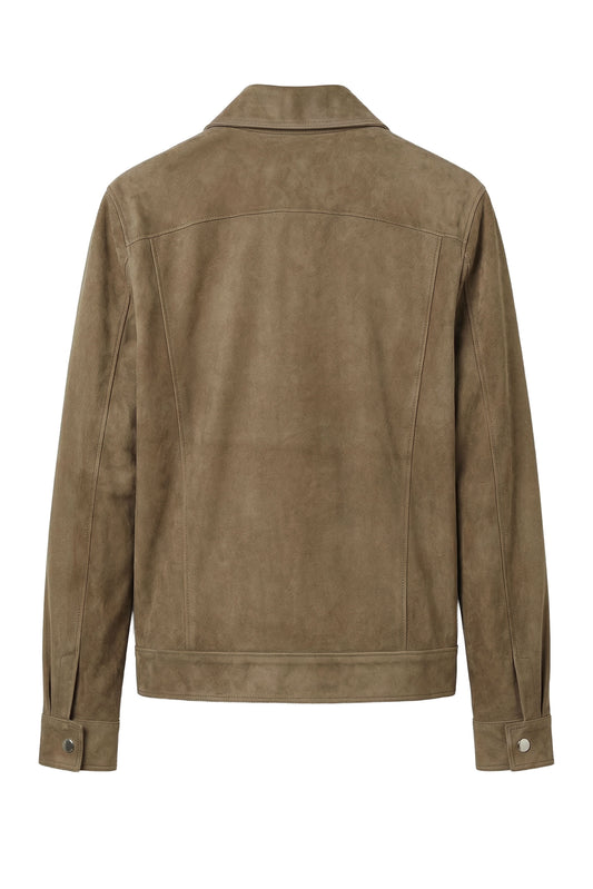 Trucker Suede Jacket