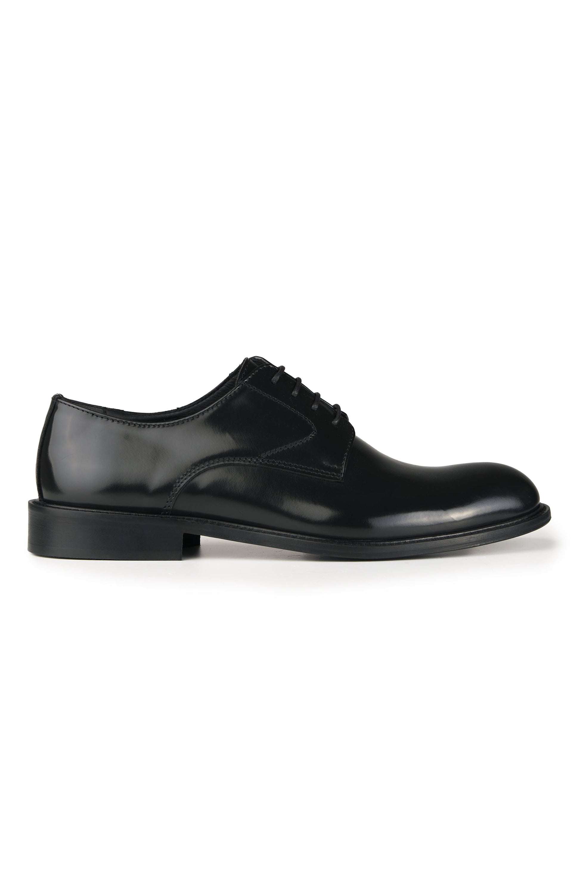 Polished leather Derby shoes - MONTEZEMOLO
