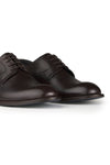 Polished leather Derby shoes - MONTEZEMOLO