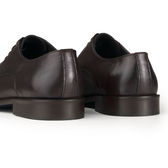 Polished leather Derby shoes - MONTEZEMOLO