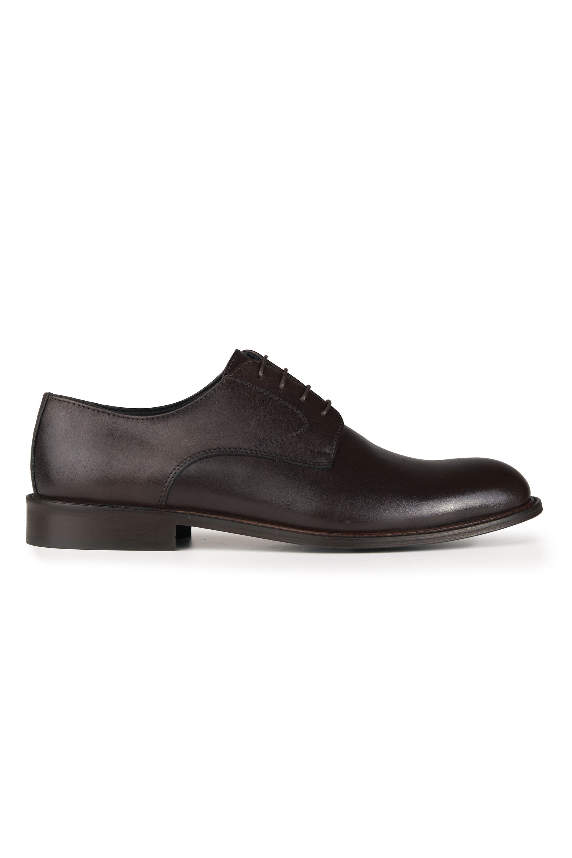 Polished leather Derby shoes - MONTEZEMOLO