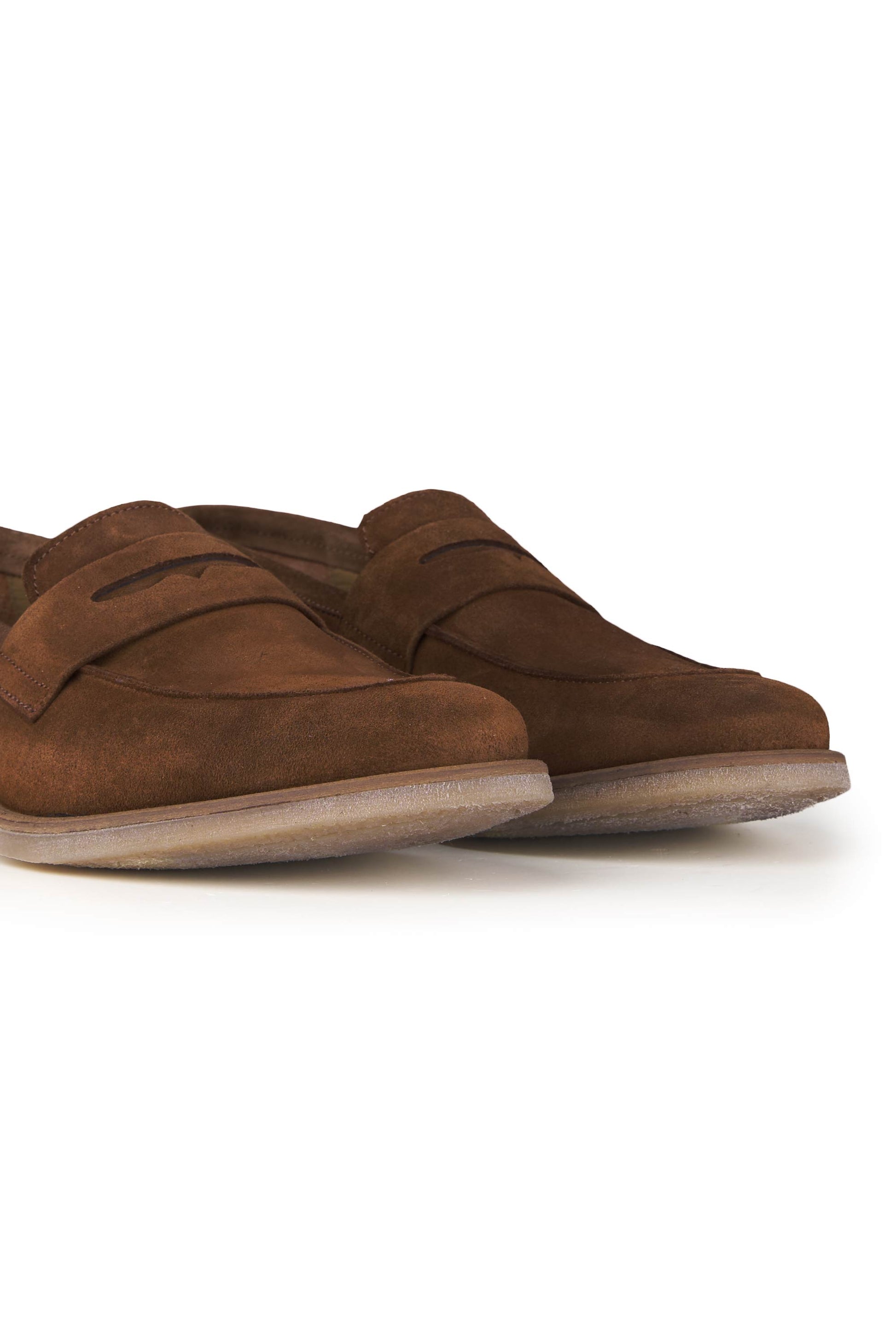 Suede Penny Loafer - MONTEZEMOLO