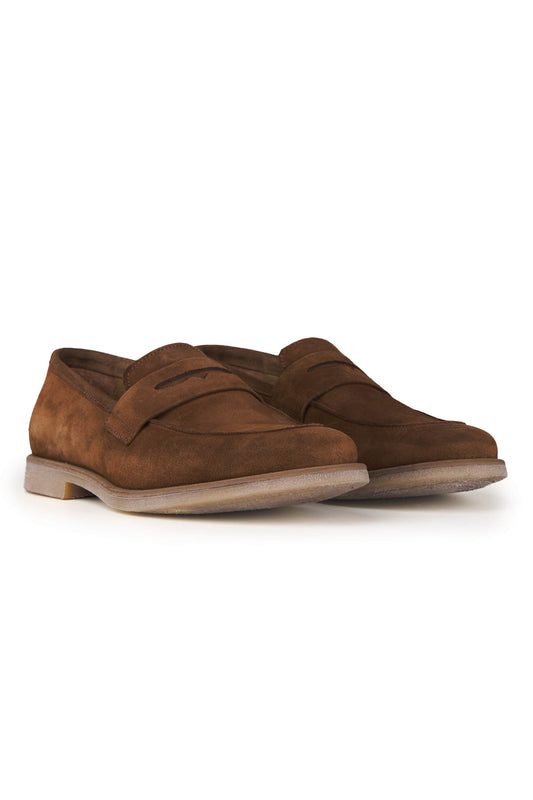 Suede Penny Loafer - MONTEZEMOLO