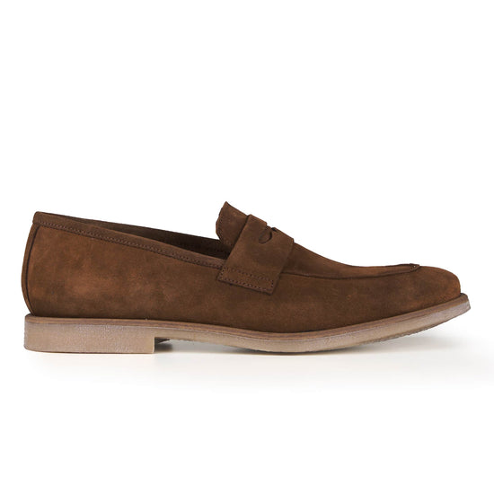 Suede Penny Loafer - MONTEZEMOLO