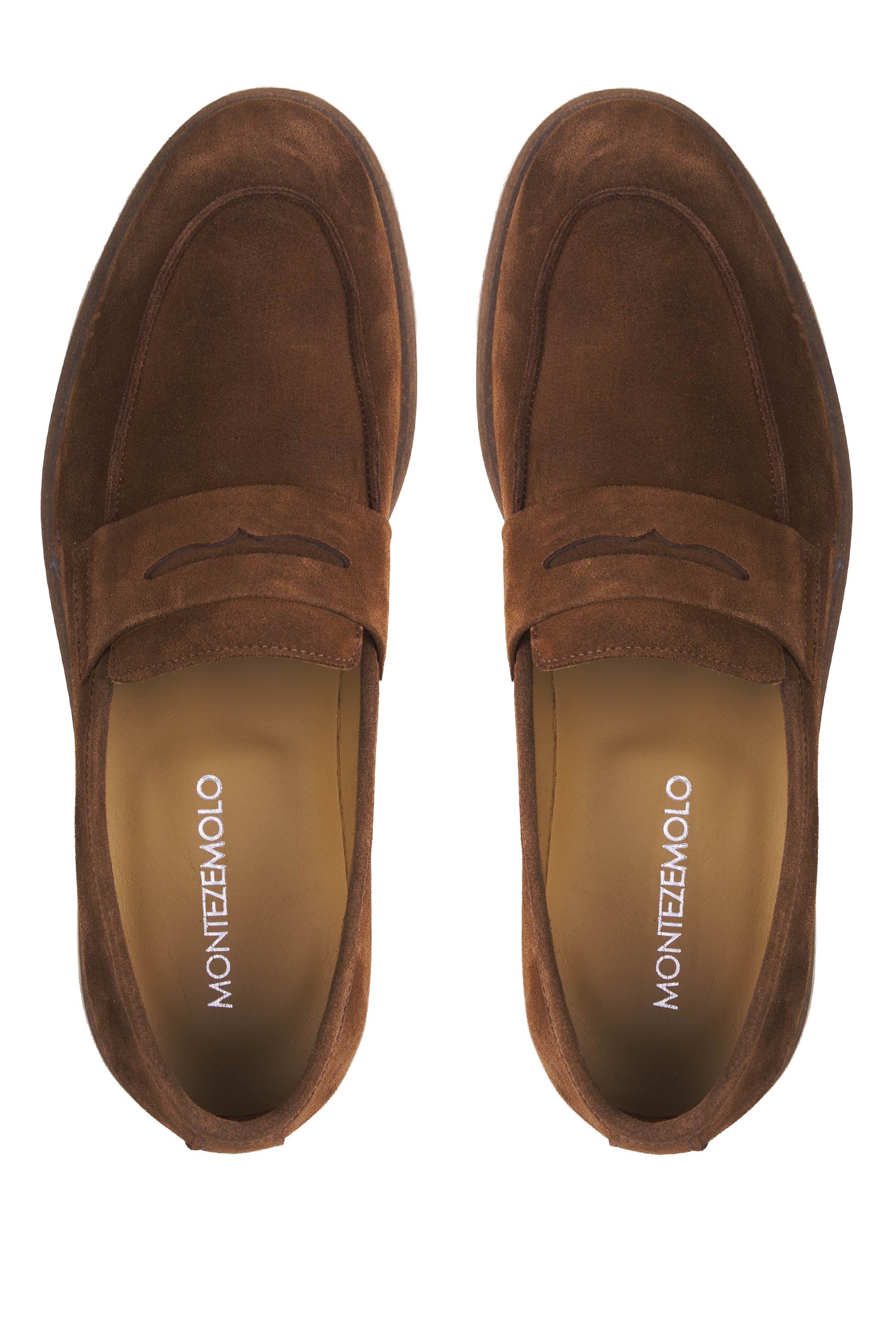 Suede Penny Loafer - MONTEZEMOLO