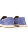 Suede Espadrille-Style Loafer