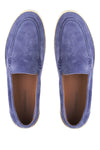 Suede Espadrille-Style Loafer