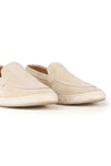 Suede Espadrille-Style Loafer