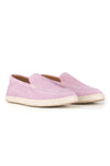 Suede Espadrille-Style Loafer