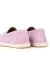 Suede Espadrille-Style Loafer