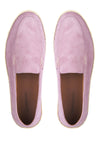 Suede Espadrille-Style Loafer