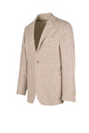 Pied-de-Poule Wool, Silk & Linen Jacket - Zegna Cloth