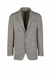 Pied-de-Poule Wool, Silk & Cashmere Jacket - Zegna Cloth