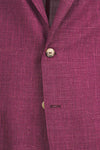 Linen, Silk & Wool Jacquard Weave Jacket