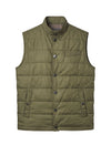 Quilted nylon padded gilet