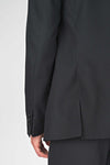 Jacquard Techno-Fabric Black Suit