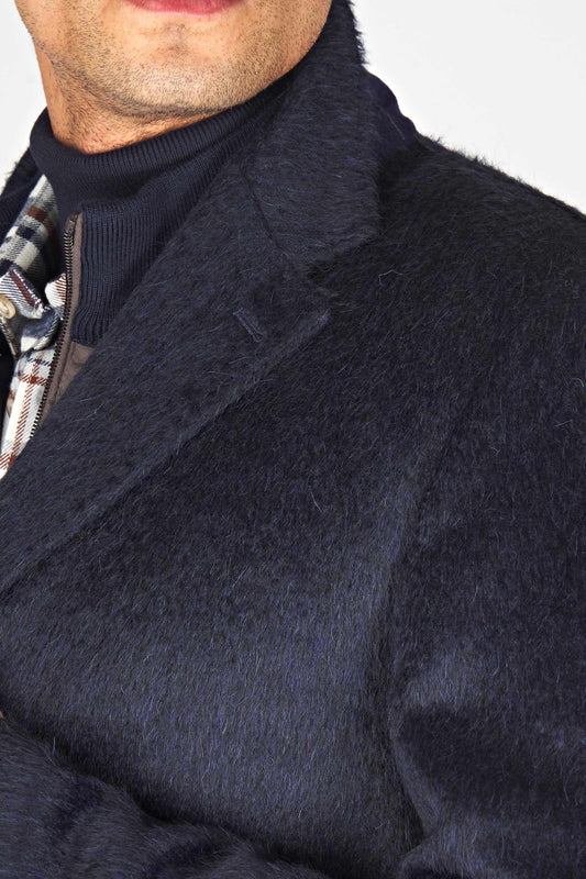 Cappotto in lana e alpaca - Tessuti Zegna
