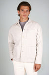 Herringbone Alpaca Blend Shirt-Jacket