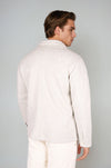 Herringbone Alpaca Blend Shirt-Jacket