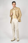 Giro-Inglese Weave Linen & Cotton Jacket