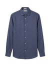 Plain Linen & Cotton Shirt