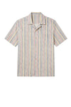 Linen & Cotton Striped Fancy Shirt