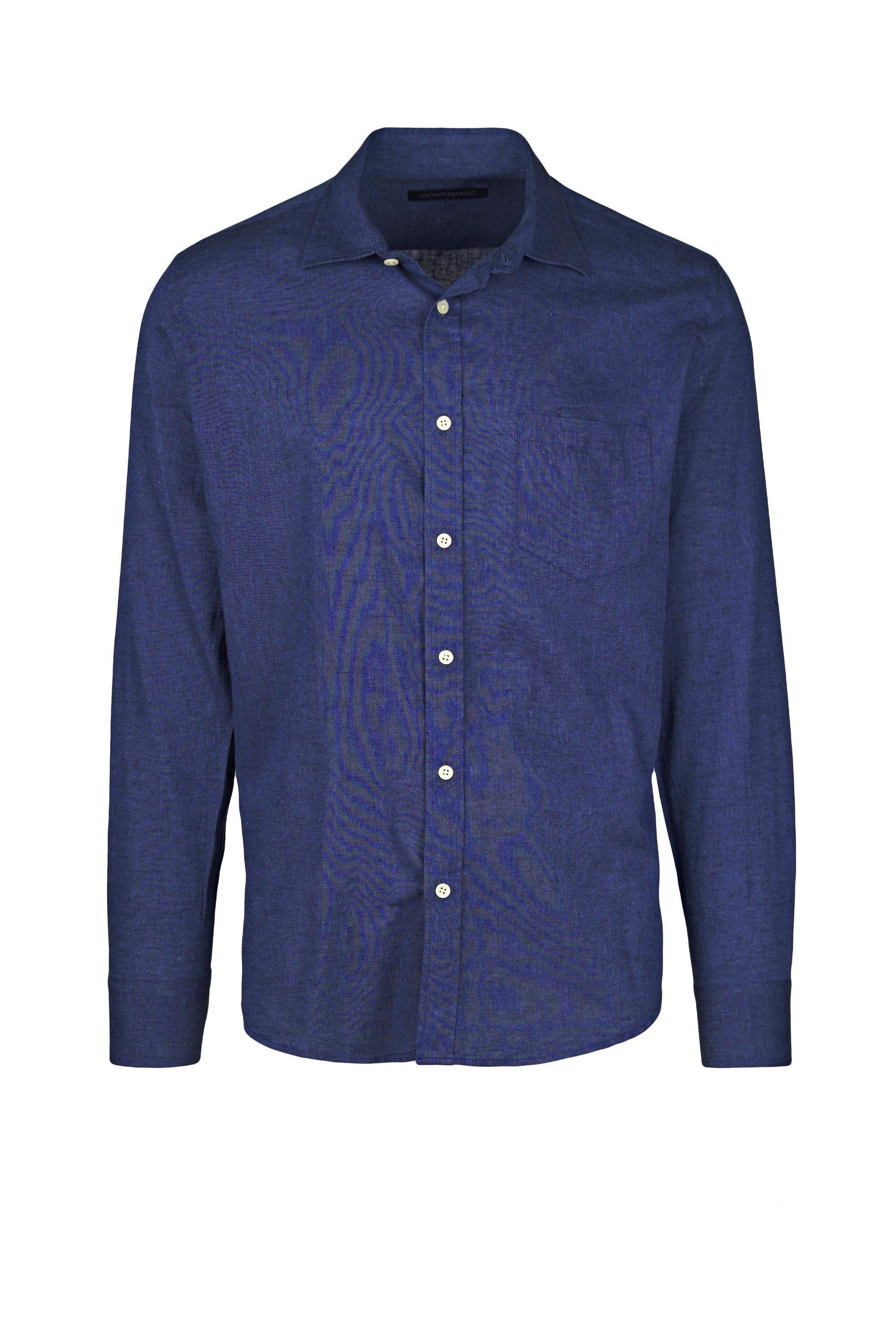 MONTEZEMOLO Camicia in Lino e Cotone