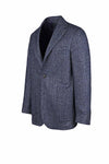 Deconstructed Herringbone jacket in wool & alpaca blend