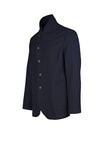 Seersucker Wool Star Collar Jacket