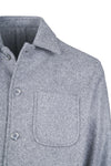 Unlined wool–cashmere chore jacket