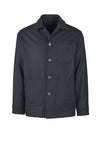 Unlined Wool Blend Chore Jacket