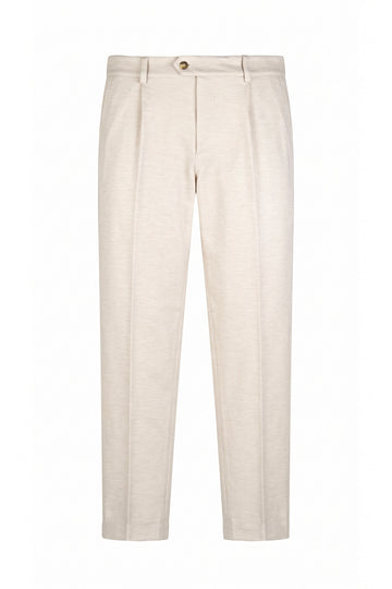 ZMART Stretch Jersey Pleated Trousers