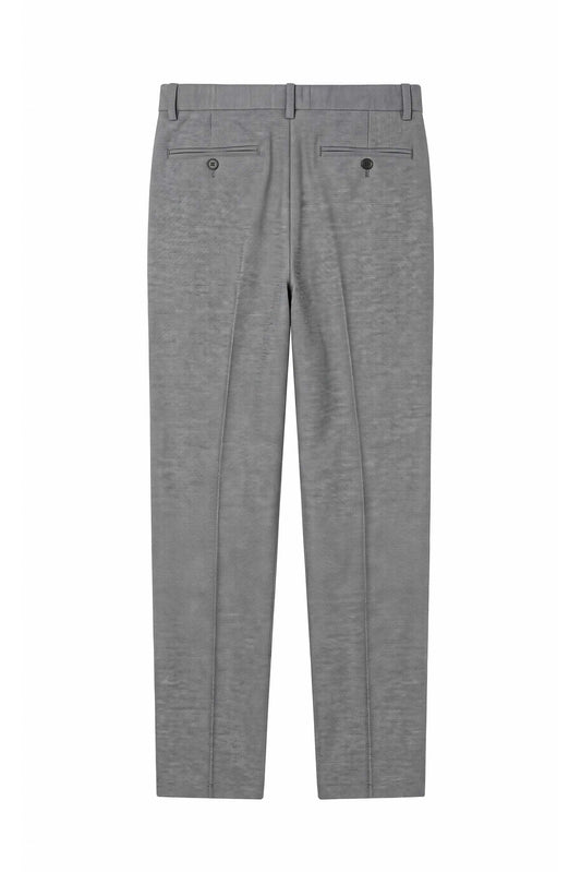 ZMART Stretch Jersey-Twill Pleated Trousers