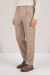 Double-pleat wool trousers - MONTEZEMOLO