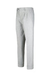 Double-pleat wool-cashmere trousers