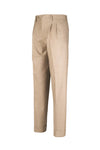 Double-pleat wool-cashmere trousers