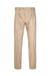 Double-pleat wool-cashmere trousers