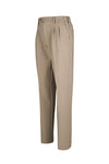 Technical stretch pleated trousers