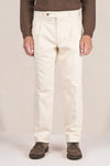 Twill Mélange Flecked Trousers - MONTEZEMOLO