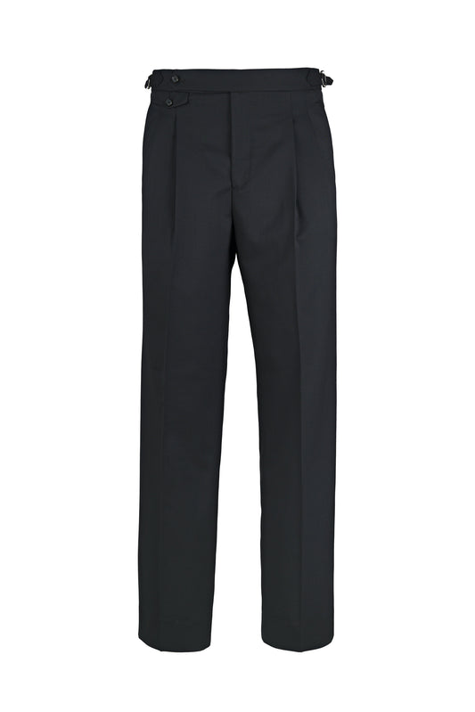 Gurkha-Style Double-Pleat Trousers