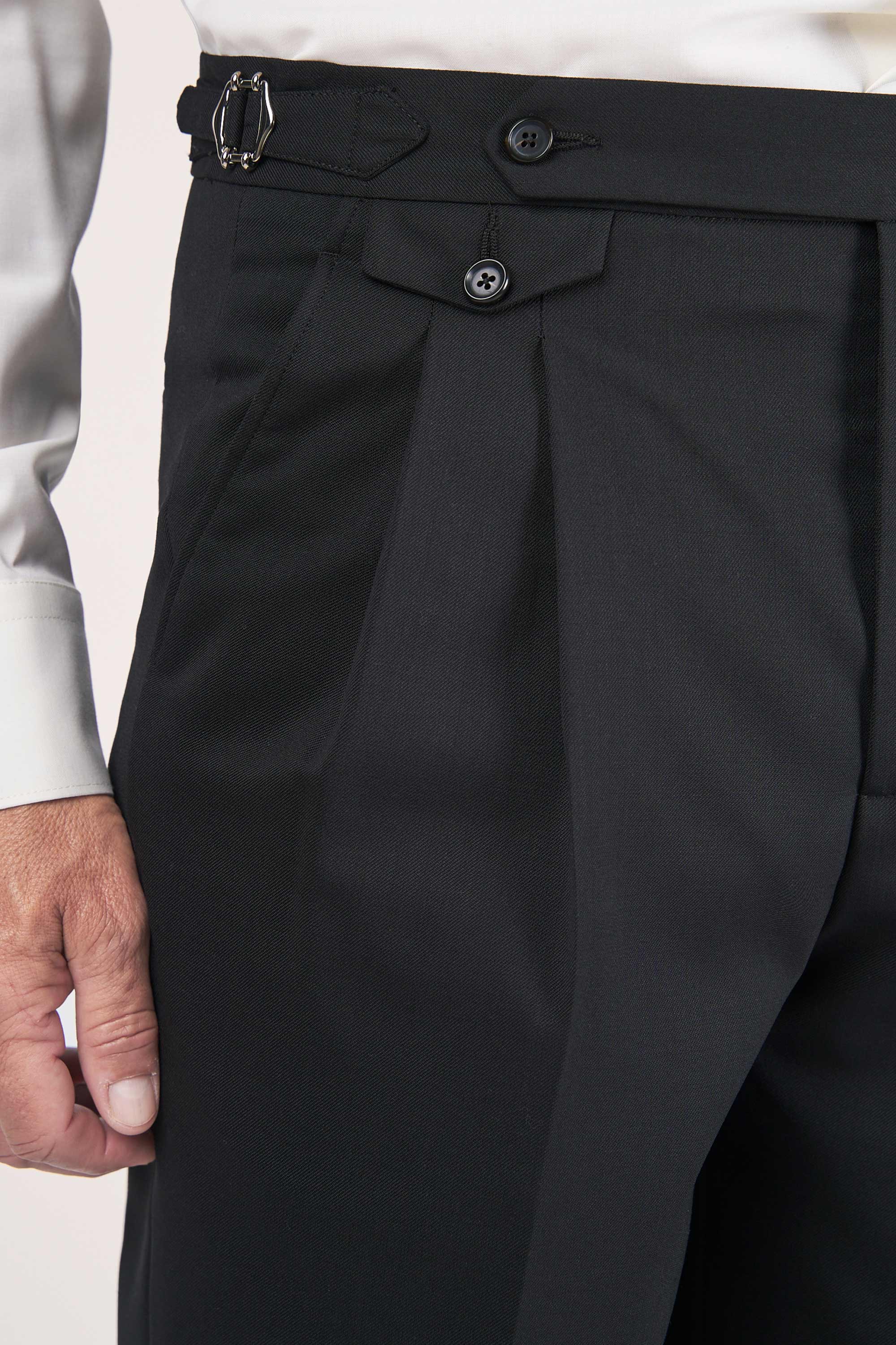Gurkha-Style Double-Pleat Trousers – MONTEZEMOLO