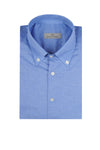 Cotton Melangé button-Down Shirt
