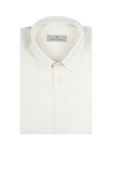 Cotton & Wool button-Down Shirt